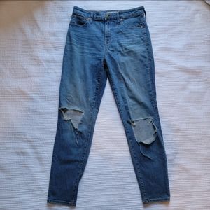 Madewell Curvy High Rise Skinny Crop 29 TALL